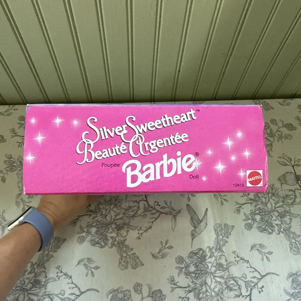 Vtg Silver Sweetheart Beaute Argentee Barbie Exclusive Mattel 1994 #12410 NRFB